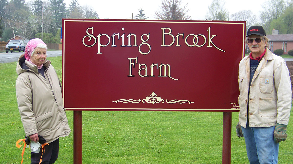 Spring Brook Virginia and Keller by sign